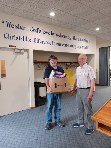 Food pantry donation